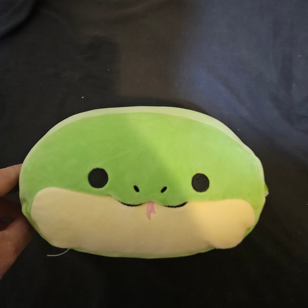 Squishmallows Amalie the Snake Stackables 8 Inch Green Plush Kellytoy Jazwares